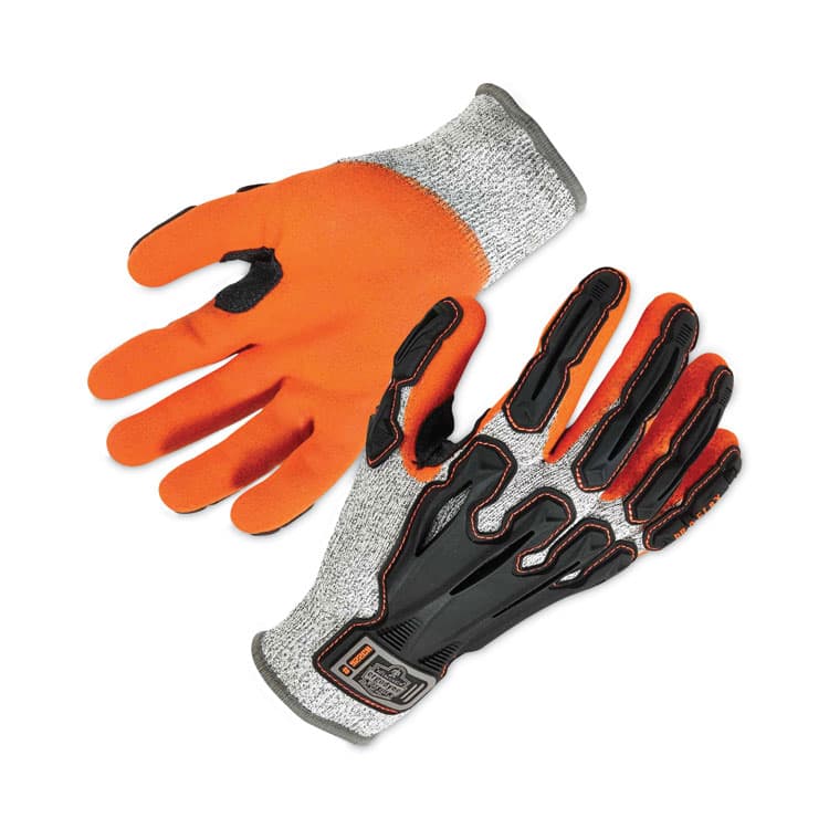 ERGODYNE CORPORATION ProFlex 922CR Nitrile Coated Cut-Resistant Gloves, EN388: 4442CP, Large, Gray, 96 Pairs/Carton (EGO17584)