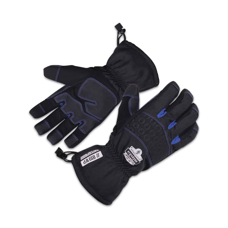 ERGODYNE CORPORATION ProFlex 819WP Extreme Thermal WP Gloves, EN388: 4222B, 9" Long, Medium, Black, Pair (EGO17613) thumbnail 2