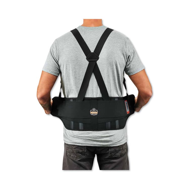 ERGODYNE CORPORATION ProFlex 1625 Elastic Back Support Brace, 2X-Large, 42" to 46" Waist, Black (EGO11116) thumbnail 3