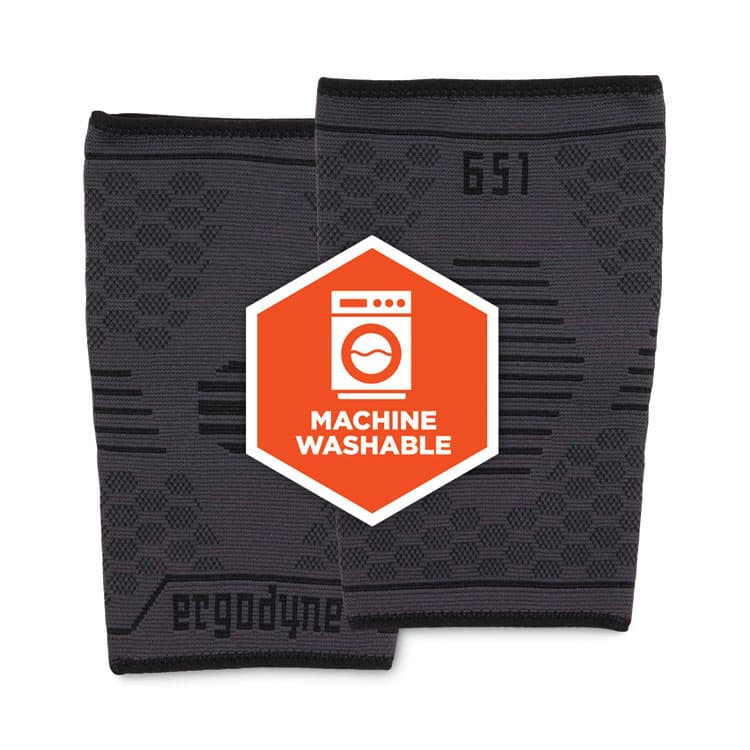 ERGODYNE CORPORATION ProFlex 651 Elbow Compression Sleeve, Large, Gray/Black (EGO16594) thumbnail 2