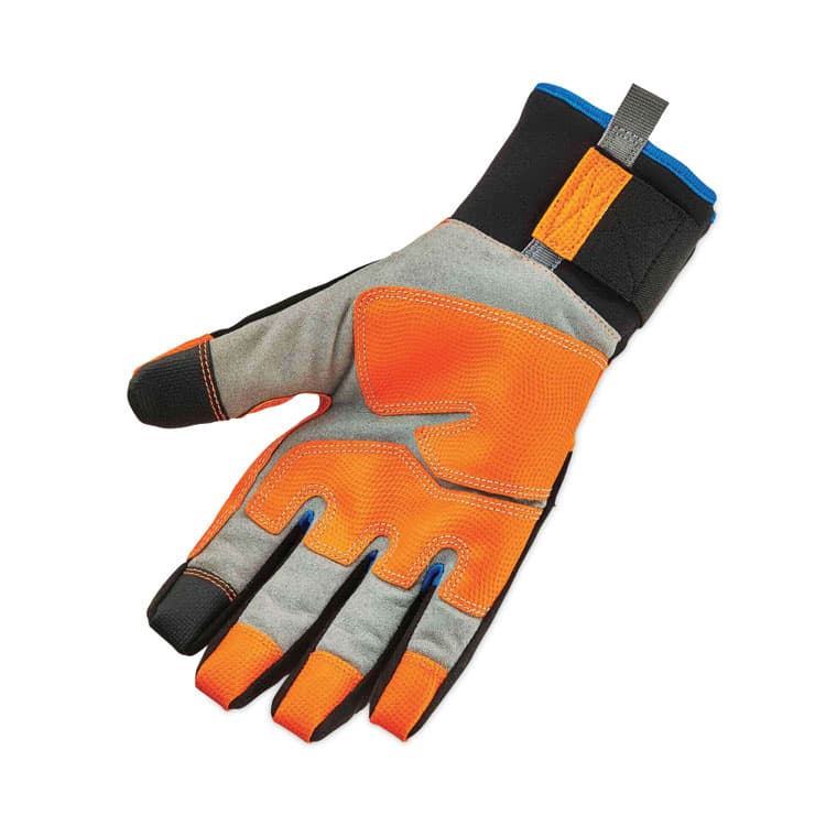 ERGODYNE CORPORATION ProFlex 818WP Thermal WP Gloves with Tena-Grip, EN388: 3423X, 9" Long, Medium, Orange, Pair (EGO17393) thumbnail 2