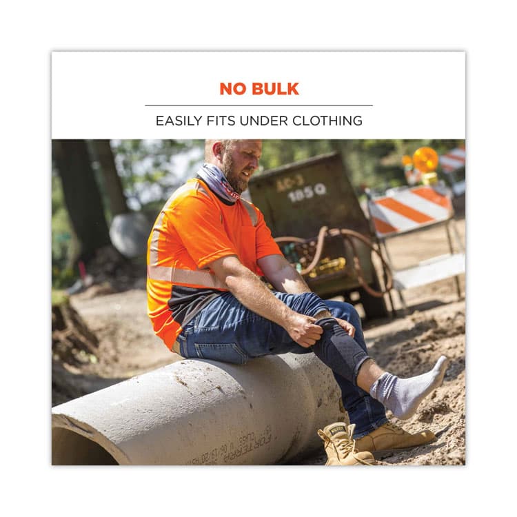 ERGODYNE CORPORATION ProFlex 601 Knee Compression Sleeve, Small, Black (EGO16552) thumbnail 3