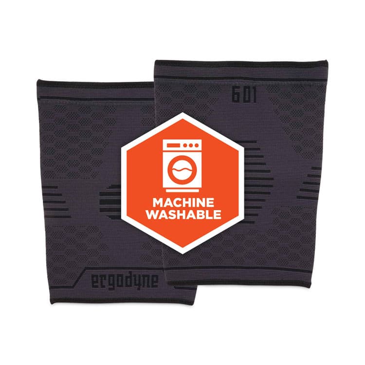 ERGODYNE CORPORATION ProFlex 601 Knee Compression Sleeve, X-Large, Black (EGO16555) thumbnail 2