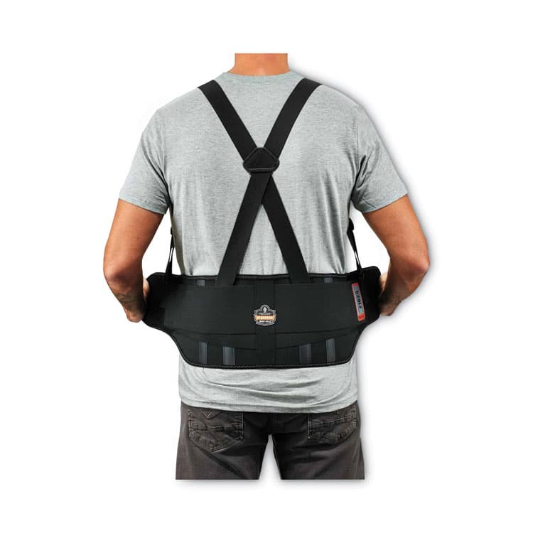 ERGODYNE CORPORATION ProFlex 1625 Elastic Back Support Brace, 3X-Large, 46" to 52" Waist, Black (EGO11117) thumbnail 2