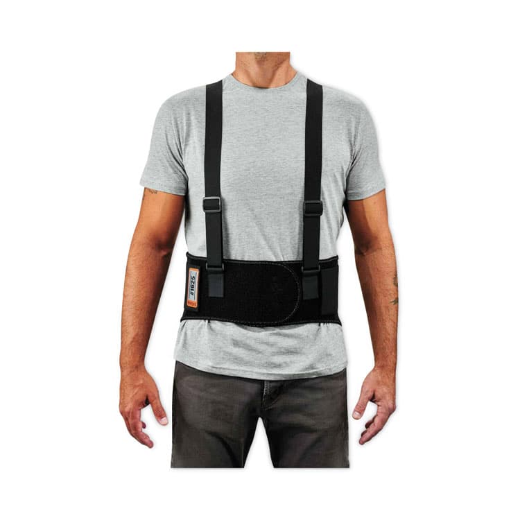 ERGODYNE CORPORATION ProFlex 1625 Elastic Back Support Brace, X-Large, 38" to 42" Waist, Black (EGO11115) thumbnail 3