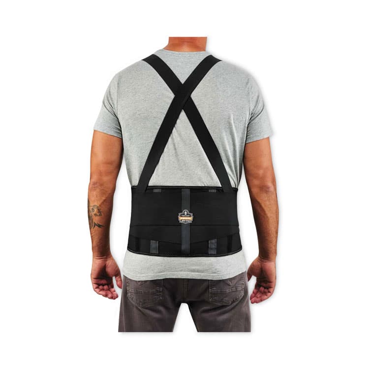 ERGODYNE CORPORATION ProFlex 1100SF Standard Spandex Back Support Brace, 3X-Large, 46" to 52" Waist, Black (EGO11607) thumbnail 3