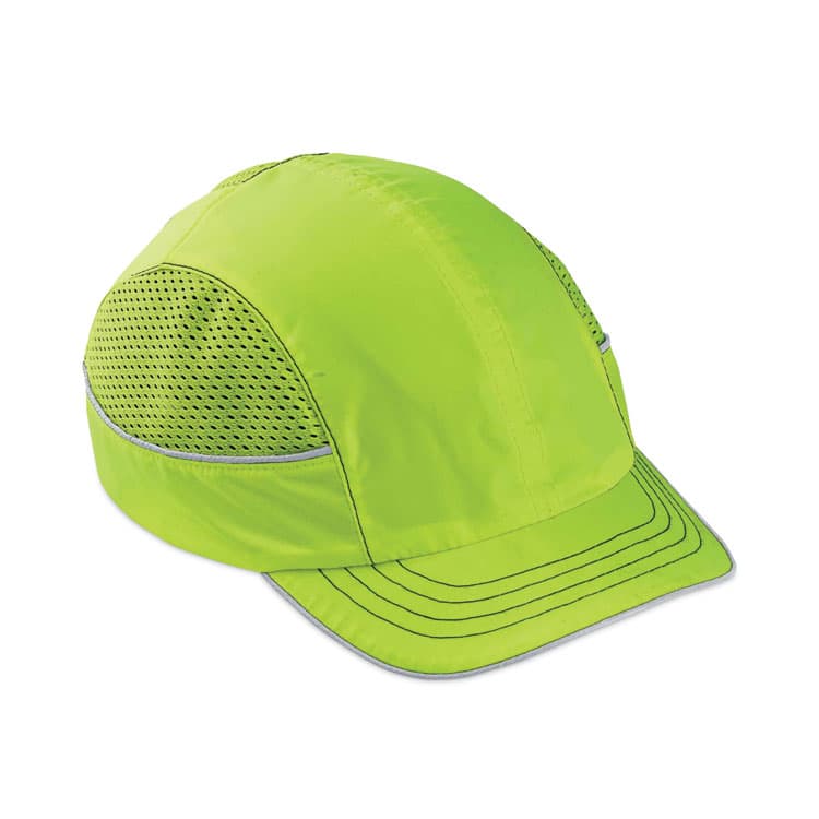 ERGODYNE CORPORATION Skullerz 8950 Bump Cap Hat, Short Brim, Lime (EGO23333)
