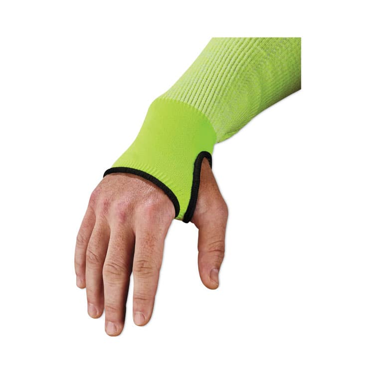 ERGODYNE CORPORATION ProFlex 7941-PR CR Protective Arm Sleeve, 22", Lime, Pair (EGO17945) thumbnail 4
