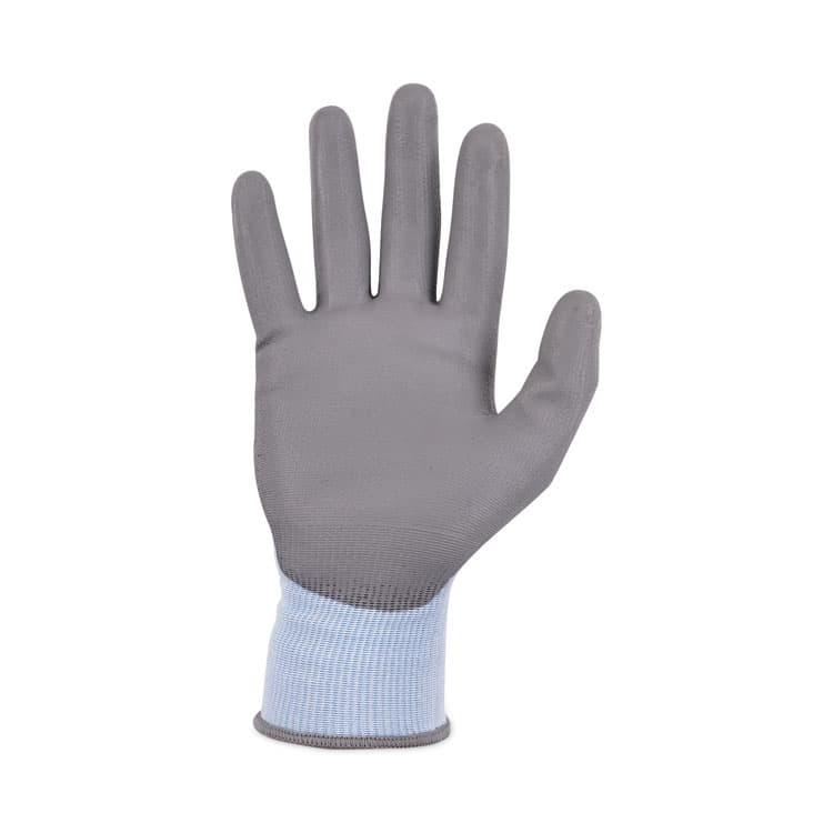 ERGODYNE CORPORATION ProFlex 7025 ANSI A2 PU Coated CR Gloves, EN388: 2X42B, 9" Long, X-Large, Blue, 12 Pairs (EGO10425) thumbnail 2