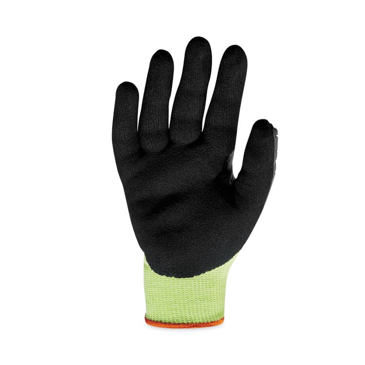 ERGODYNE CORPORATION ProFlex 7141 ANSI A4 DIR Nitrile-Coated CR Gloves, EN388: 4X42DP, 9" Long, Medium, Lime, 72 Pairs/Carton (EGO17833) thumbnail 3
