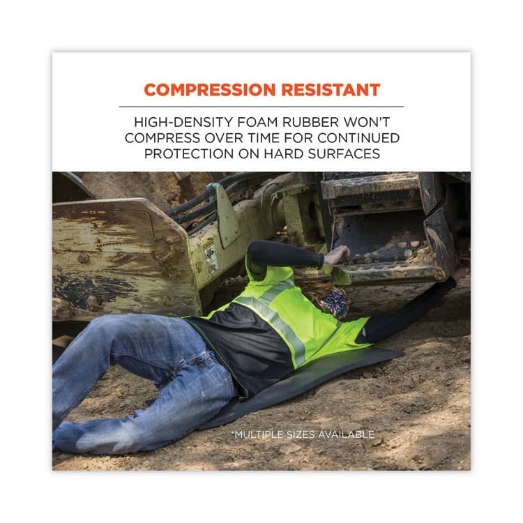 ERGODYNE CORPORATION ProFlex 386 Large Foam Kneeling Pad, 0.5", Large, Black (EGO18387) thumbnail 3