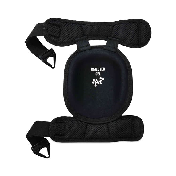 ERGODYNE CORPORATION ProFlex 344 Injected Gel Knee Pads With Comfort Straps, Short Cap, Buckle Closure, Black, Pair (EGO18444) thumbnail 3