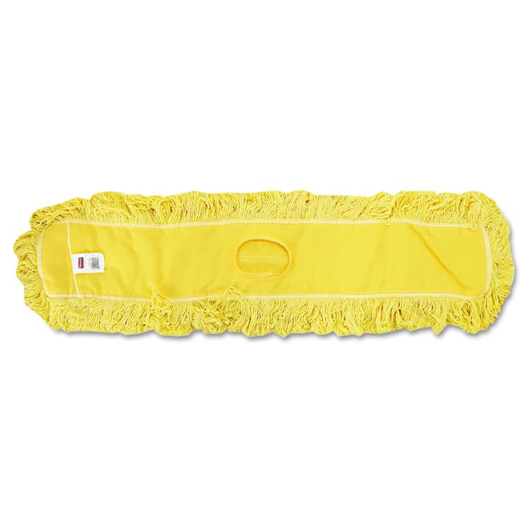 RUBBERMAID COMMERCIAL PROD. Trapper Commercial Dust Mop, Looped-end Launderable, 5" x 48", Yellow (RCPJ15700YEL)