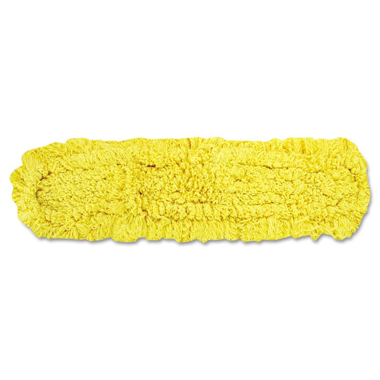 RUBBERMAID COMMERCIAL PROD. Trapper Commercial Dust Mop, Looped-end Launderable, 5" x 48", Yellow (RCPJ15700YEL) thumbnail 2