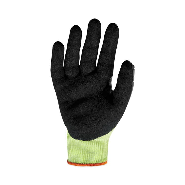 ERGODYNE CORPORATION ProFlex 7141 ANSI A4 DIR Nitrile-Coated CR Gloves, EN388: 4X42DP, 9" Long, X-Large, Lime, 72 Pairs/Carton (EGO17835) thumbnail 3