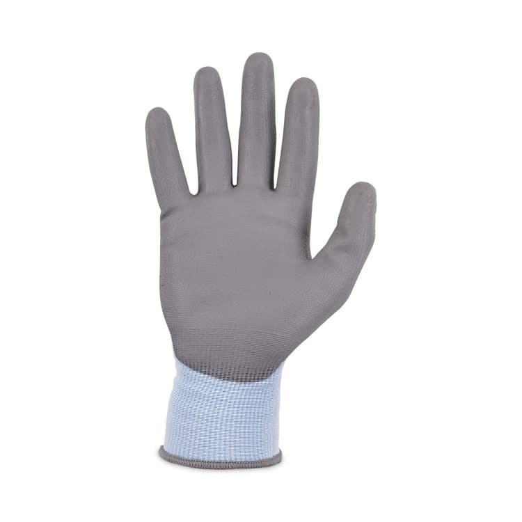 ERGODYNE CORPORATION ProFlex 7025 ANSI A2 PU Coated CR Gloves, EN388: 2X42B, 9" Long, Large, Blue, Pair (EGO10434) thumbnail 3