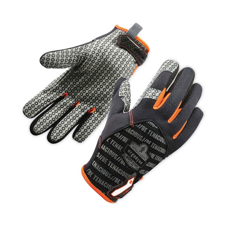 ERGODYNE CORPORATION ProFlex 821 Smooth Surface Handling Gloves, Large, Black, Pair (EGO17234)