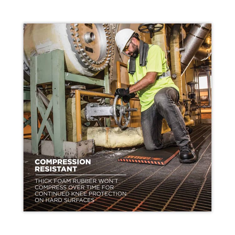 ERGODYNE CORPORATION ProFlex 390 XL Foam Kneeling Pad, 1", X-Large, Black (EGO18390) thumbnail 2