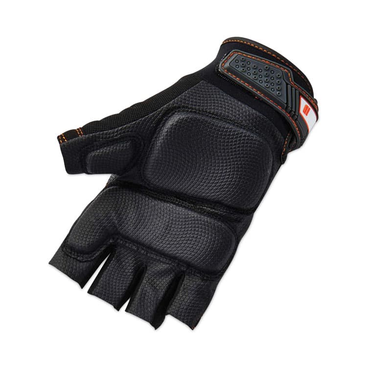 ERGODYNE CORPORATION ProFlex 900 Half-Finger Impact Gloves, EN388: 1121X, Small, Black, Pair (EGO17692) thumbnail 3