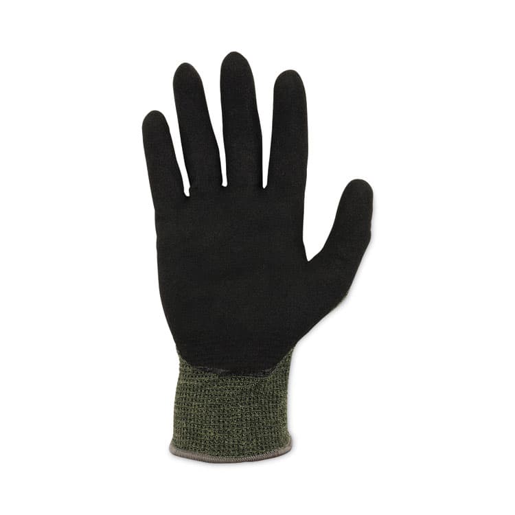 ERGODYNE CORPORATION ProFlex 7042 ANSI A4 Nitrile-Coated CR Gloves, EN388: 4X41D, 9" Long, XX-Large, Green, Pair (EGO10346) thumbnail 4