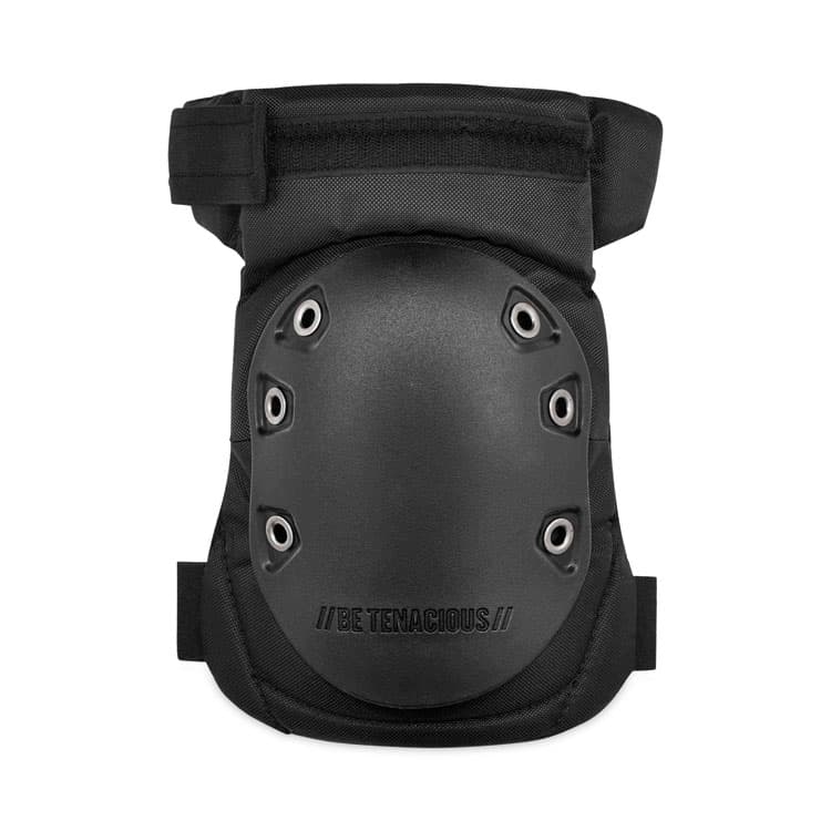 ERGODYNE CORPORATION ProFlex 435HL Hinged Gel Knee Pad, Hard Cap, Hook and Loop Closure, One Size Fits Most, Black, Pair (EGO18436) thumbnail 2