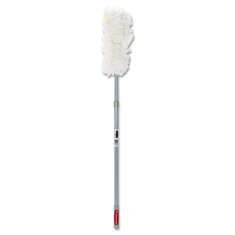 RUBBERMAID COMMERCIAL PROD. HiDuster Overhead Duster with Straight Launderable Head, 51" Extension Handle (RCPT11000GY)