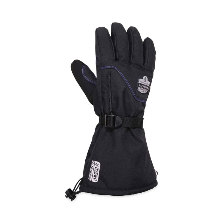 ERGODYNE CORPORATION ProFlex 825WP Thermal Waterproof Winter Work Gloves, Small, Black, Pair (EGO17602)