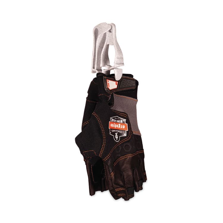 ERGODYNE CORPORATION ProFlex 901 Half-Finger Leather Impact Gloves, EN388: 3122X, Small, Black, Pair (EGO17782) thumbnail 3