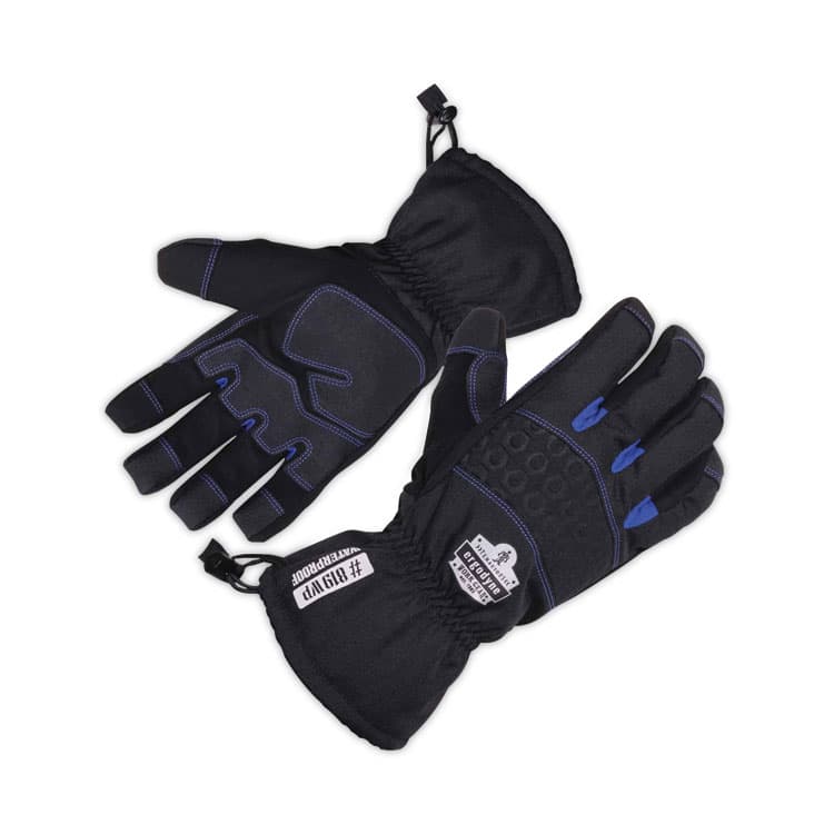 ERGODYNE CORPORATION ProFlex 819WP Extreme Thermal WP Gloves, EN388: 4222B, 9" Long, Large, Black, Pair (EGO17614)