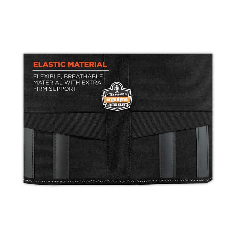 ERGODYNE CORPORATION ProFlex 1600 Standard Elastic Back Support Brace, Small, 25" to 30" Waist, Black (EGO11102) thumbnail 3