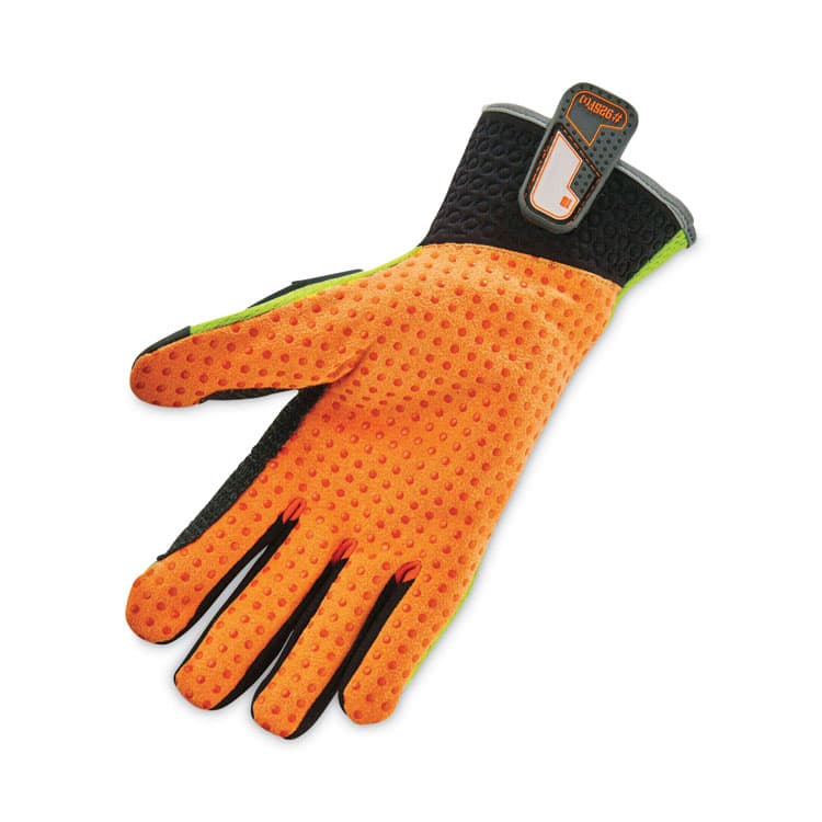 ERGODYNE CORPORATION ProFlex 925F(x) Standard Dorsal Impact-Reducing Gloves, EN388: 4121XP, Medium, Black/Lime, Pair (EGO17903) thumbnail 3