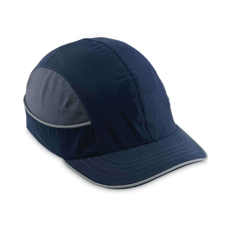 ERGODYNE CORPORATION Skullerz 8950XL XL Bump Cap Hat, Short Brim, Navy (EGO23347)