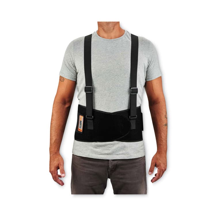 ERGODYNE CORPORATION ProFlex 1400UN Universal Size Back Support Brace, One Size Fits All, 25" to 58" Waist, Black (EGO11400) thumbnail 3