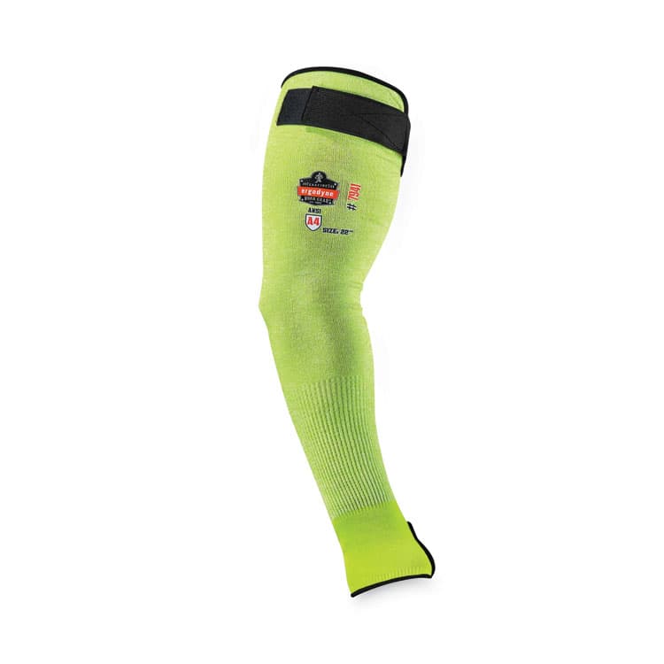 ERGODYNE CORPORATION ProFlex 7941-PR CR Protective Arm Sleeve, 22", Lime, Pair (EGO17945)