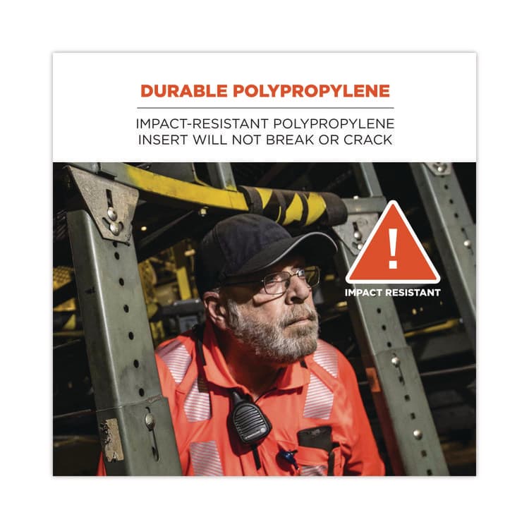 ERGODYNE CORPORATION Skullerz 8945 Universal Bump Cap Insert, Gray (EGO23380) thumbnail 4