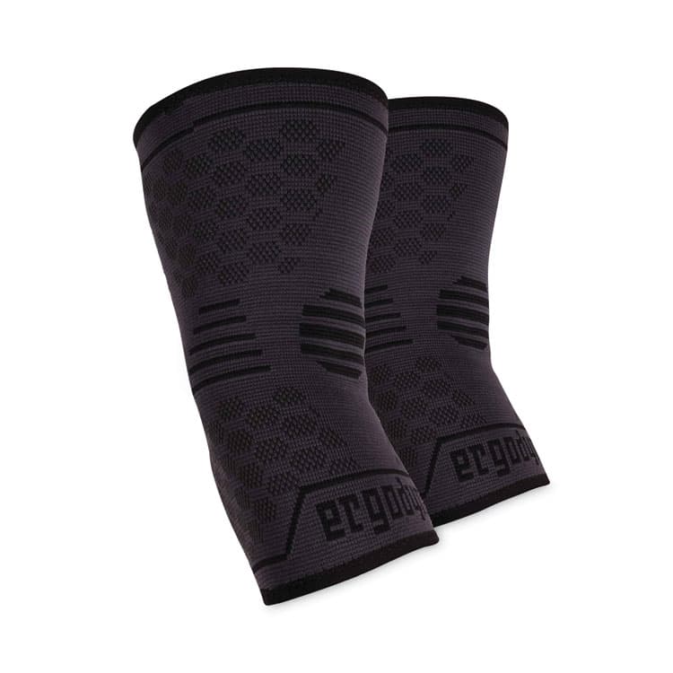 ERGODYNE CORPORATION ProFlex 651 Elbow Compression Sleeve, Large, Gray/Black (EGO16594)