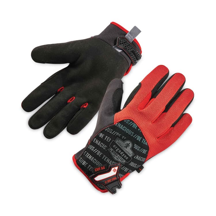 ERGODYNE CORPORATION ProFlex 812CR6 ANSI A6 Utility and CR Gloves, EN388: 2543E, 9" Long, XX-Large, Black, Pair (EGO17926)