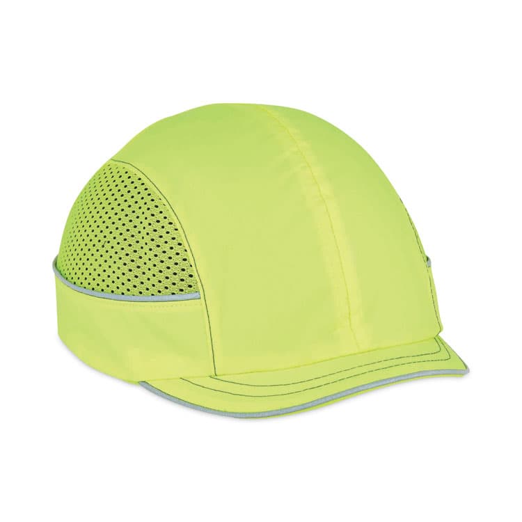 ERGODYNE CORPORATION Skullerz 8950 Bump Cap Hat, Micro Brim, Lime (EGO23331)