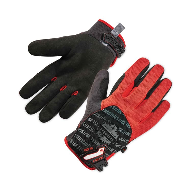 ERGODYNE CORPORATION ProFlex 812CR6 ANSI A6 Utility and CR Gloves, EN388: 2543E, 9" Long, X-Large, Black, Pair (EGO17925)