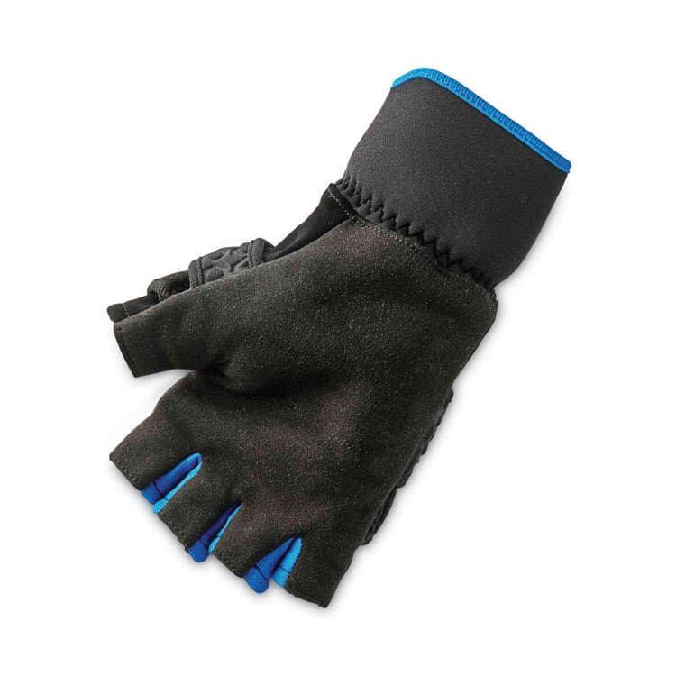 ERGODYNE CORPORATION ProFlex 816 Thermal Flip-Top Gloves, EN388: 3423X, 9" Long, XX-Large, Black, Pair (EGO17346) thumbnail 4