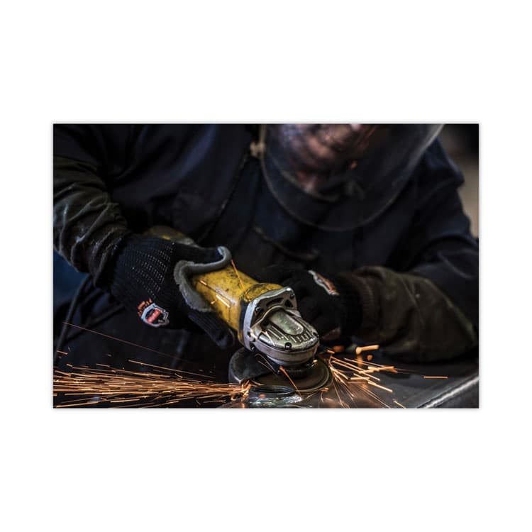 ERGODYNE CORPORATION ProFlex 9000 Lightweight Anti-Vibration Gloves, EN388: 3343, Medium, Black, Pair (EGO16453) thumbnail 3