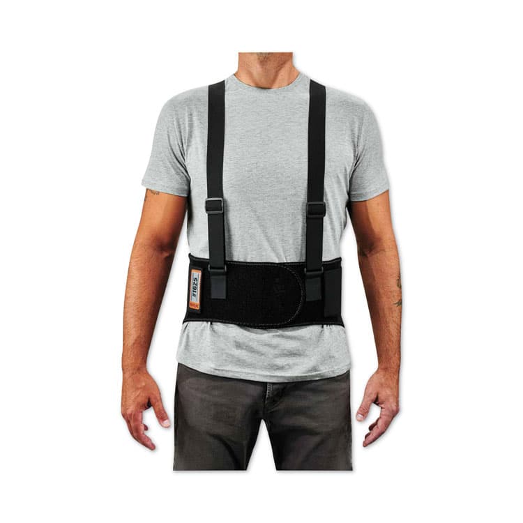 ERGODYNE CORPORATION ProFlex 1625 Elastic Back Support Brace, X-Small, 20" to 25" Waist, Black (EGO11111) thumbnail 2