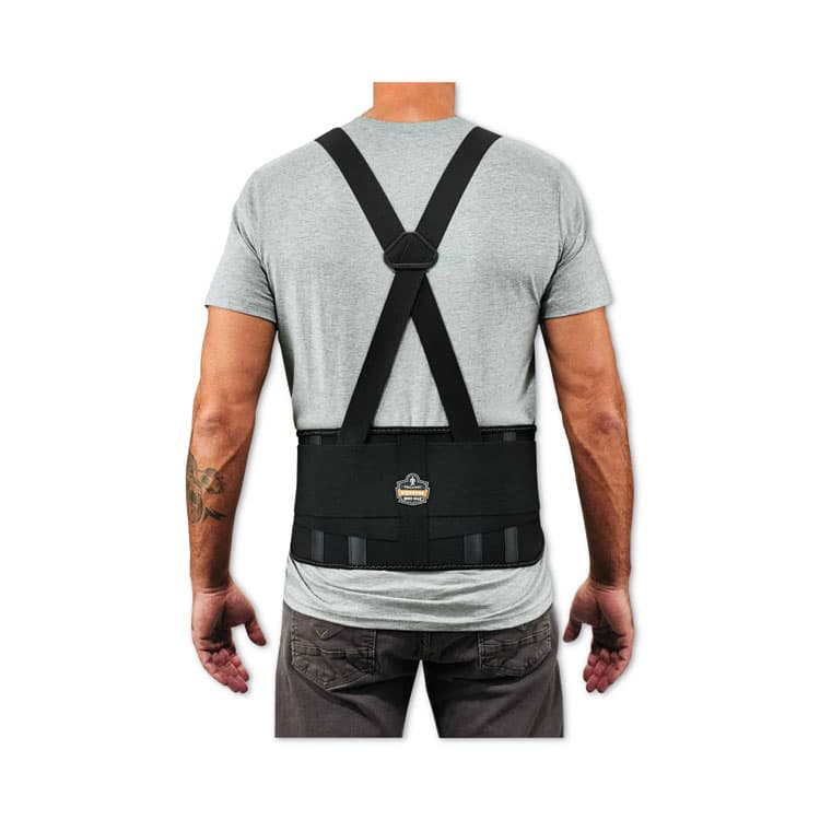 ERGODYNE CORPORATION ProFlex 1625 Elastic Back Support Brace, X-Small, 20" to 25" Waist, Black (EGO11111) thumbnail 3