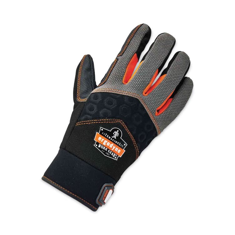 ERGODYNE CORPORATION ProFlex 9001 Full-Finger Impact Gloves, EN388: 1121X, X-Large, Black, Pair (EGO17775) thumbnail 3