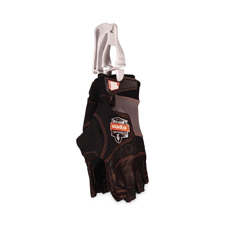 ERGODYNE CORPORATION ProFlex 901 Half-Finger Leather Impact Gloves, EN388: 3122X, X-Large, Black, Pair (EGO17785) thumbnail 3