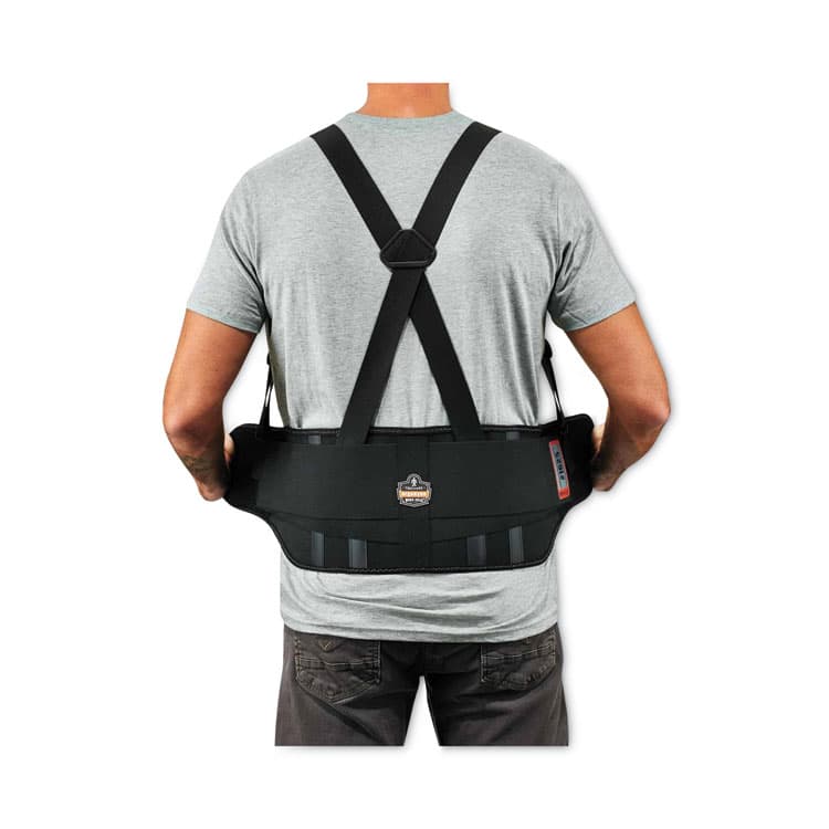 ERGODYNE CORPORATION ProFlex 1625 Elastic Back Support Brace, X-Small, 20" to 25" Waist, Black (EGO11111) thumbnail 4