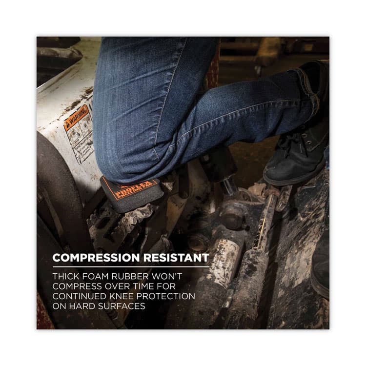 ERGODYNE CORPORATION ProFlex 365 Mini Foam Kneeling Pad, 1", Mini, Black (EGO18365) thumbnail 4