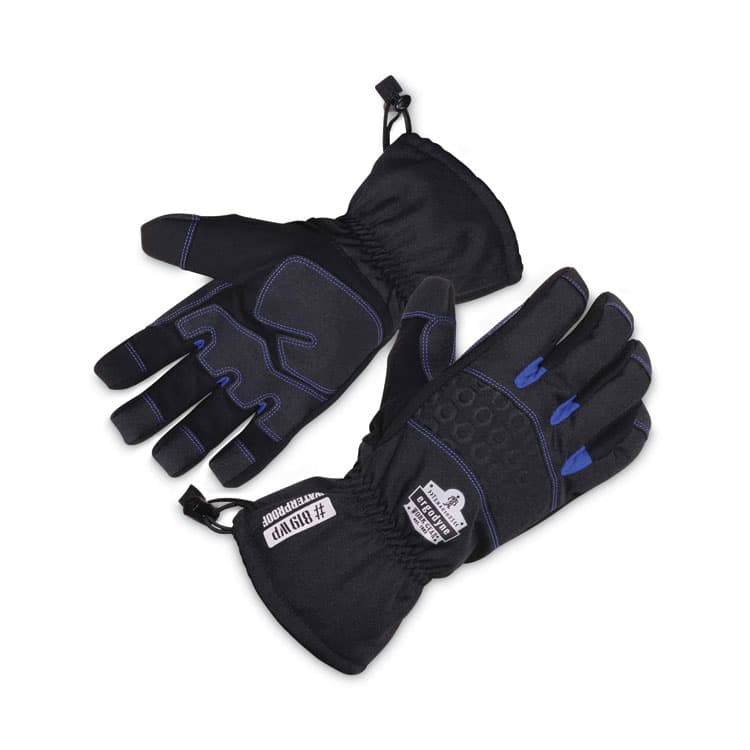 ERGODYNE CORPORATION ProFlex 819WP Extreme Thermal WP Gloves, EN388: 4222B, 9" Long, Small, Black, Pair (EGO17612)