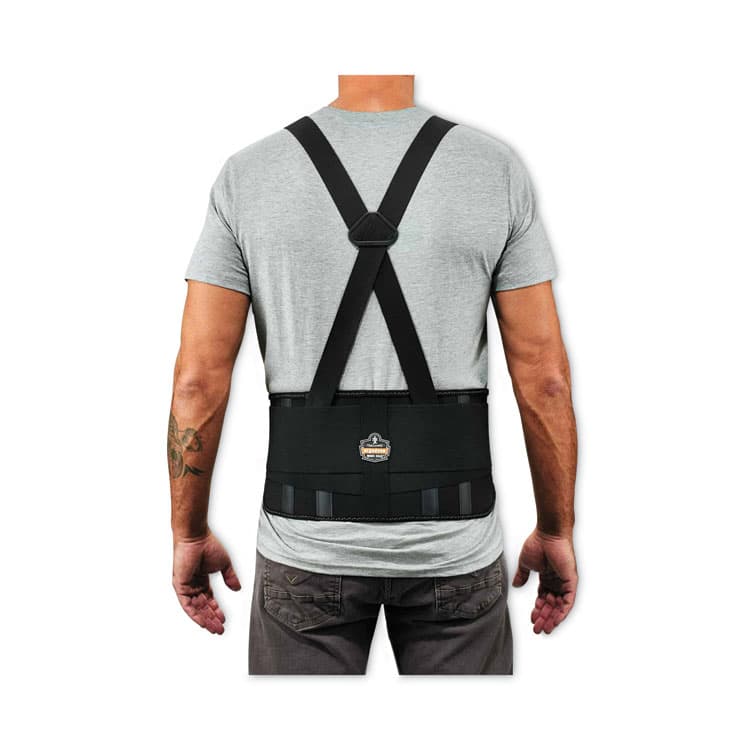 ERGODYNE CORPORATION ProFlex 1625 Elastic Back Support Brace, Large, 34" to 38" Waist, Black (EGO11114) thumbnail 3