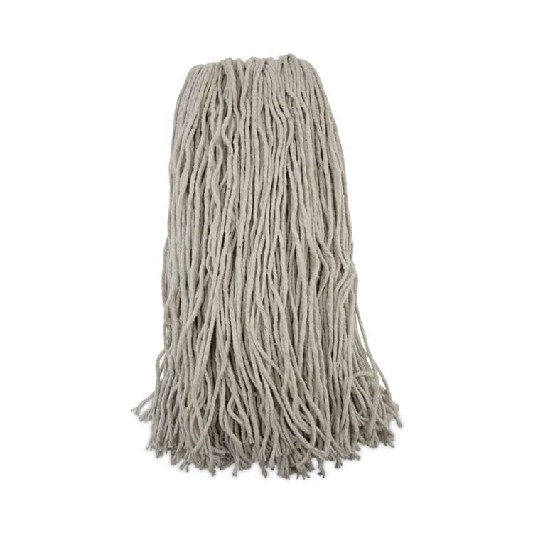 BOARDWALK Mop Head, Premium Standard Head, Cotton Fiber, 32 oz, White, 12/Carton (BWK232C)